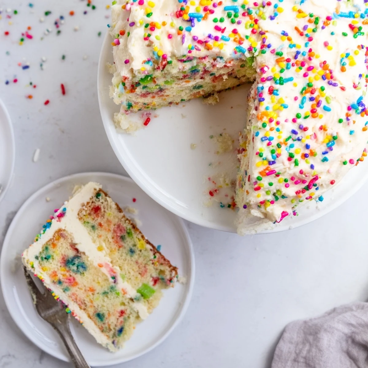 Gluten-Free Funfetti Birthday Cake