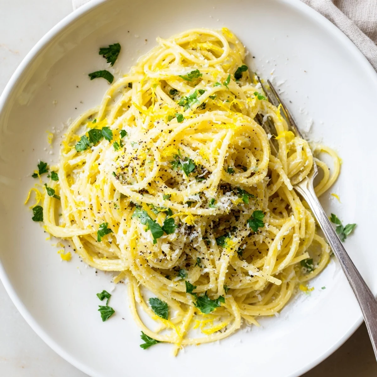 Parmesan Lemon Pasta