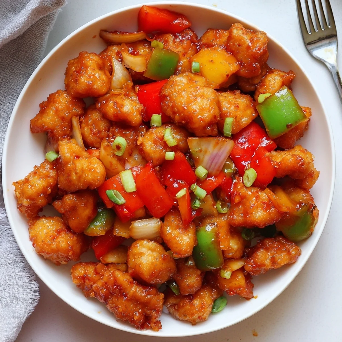Flavorful Chilli Chicken Indo Chinese sizzling in a wok, glossy spicy-sweet sauce.