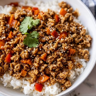 Ground Turkey Rice Bowls